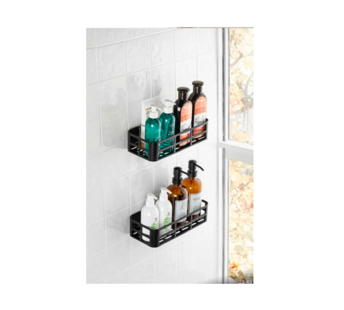 2’li banyo organizer düzenleyici yapışkanlı raf 2’li banyo organizer düzenleyici yapışkanlı raf
