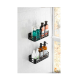 2’li banyo organizer düzenleyici yapışkanlı raf