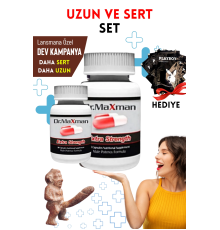 2li Dr.Maxman Sertleştiricili Geciktiricili Büyütücülü Etkili Erkek Performans Arttırıcılı Set