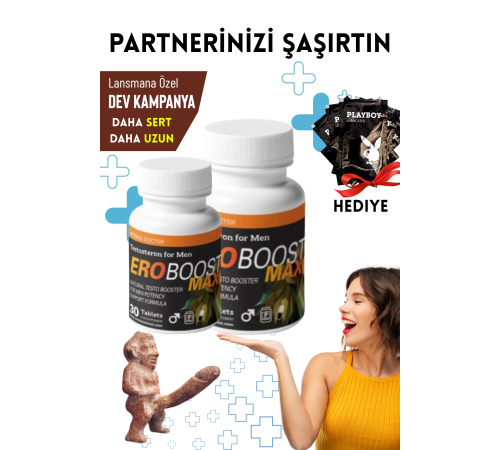 2li Ero Boost Max XXL Sertleştiricili Geciktiricili Büyütücülü Etkili Erkek Performans Arttırıcılı Set 2li Ero Boost Max XXL Sertleştiricili Geciktiricili Büyütücülü Etkili Erkek Performans Arttırıcılı Set