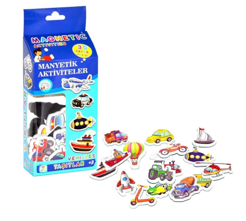 30 Parça Magnet Taşıtlar Manyetik Taşıtlar