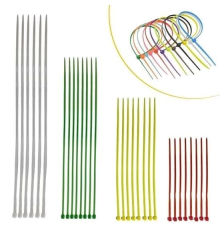 30 Parça Plastik Kablo Kelepçe Seti Kablo Düzenleyici Bağlama Bantları