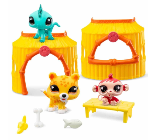 3005158 Littlest Pet Shop Minişler Orman Oyun Seti S1 -Sunman
