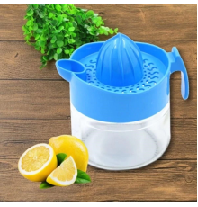 300ml Cam Hazneli Pratik Limon Narenciye Sıkacağı KC-405