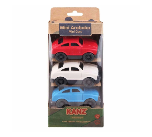 30812 Kanz 3'lü Mini Arabalar / +24 ay