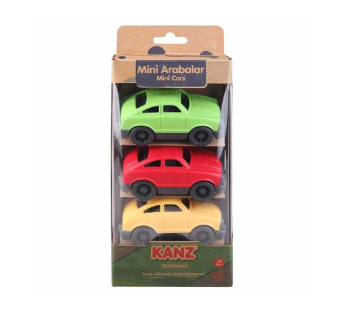 30812 Kanz 3'lü Mini Arabalar / +24 ay