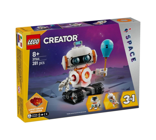 31164 Lego Creator 3in1 - Uzay Robotu 281 parça +8 yaş