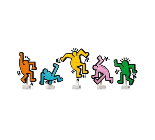 31216 Lego icons - Keith Haring – Dans Eden Figürler 1773 parça +18 yaş