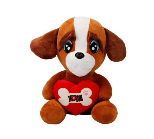 3183 Sunman, Kalpli Peluş Köpek 30 cm