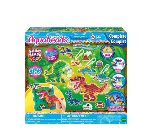 31994 AquaBeads Dinozor Dünyası Seti 1200 parça +4 yaş