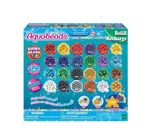31995 AquaBeads Parlak Boncuk Paketi (yedek paket) 2000 parça +4 yaş