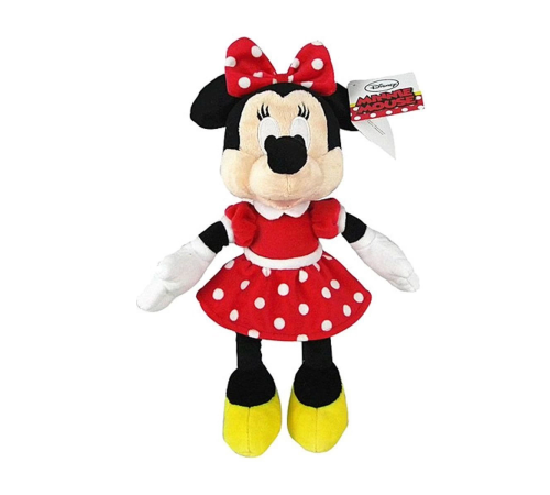 3414 Peluş Minnie  Kırmızı Elbiseli 25 cm -Sunman