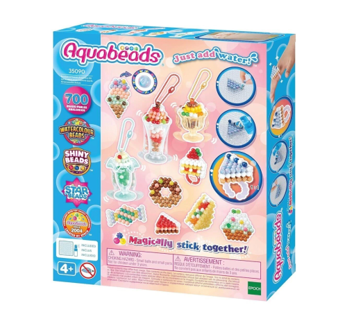 35090 AquaBeads Dondurma ve Tatlı Aksesuar Kiti - 700 parça +4 yaş