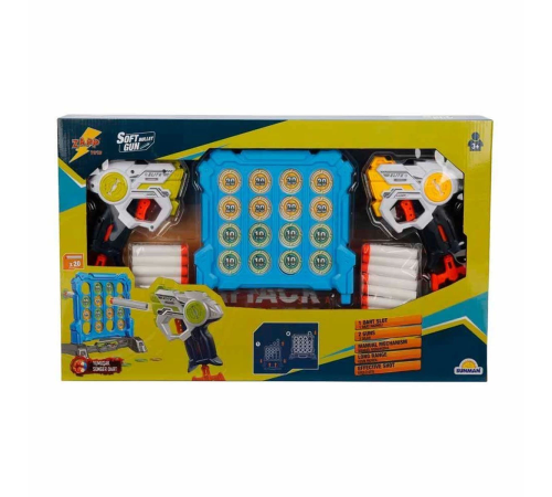 3574 Zapp Toys Hedef Tahtalı Sünger Dart Atan Silah Seti