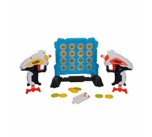 3574 Zapp Toys Hedef Tahtalı Sünger Dart Atan Silah Seti