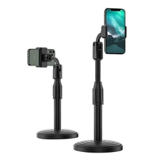 360 Derece Döndürülebilir Masaüstü Teleskopik Telefon Standı Çok Fonksiyonlu Telefon Tutucu