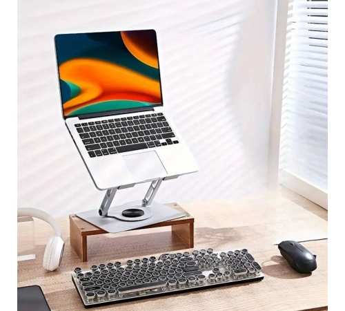 360 Derece Dönebilen Hava Aldıran Laptop Standı 360 Derece Dönebilen Hava Aldıran Laptop Standı