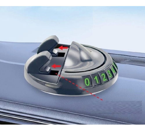 360° Dönebilen Yapışkanlı Numaratörlü Araç Telefon Tutucu 360° Dönebilen Yapışkanlı Numaratörlü Araç Telefon Tutucu