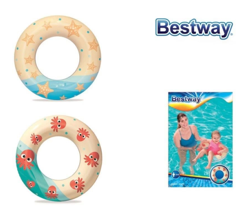 36014 Bestway Desenli Simit 61 cm
