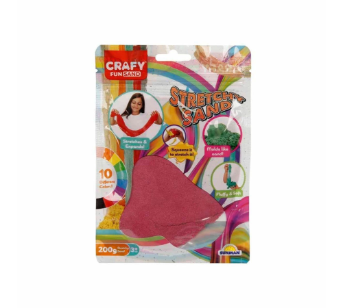 3602 Crafy Streç Oyun Kumu Pembe 200 g