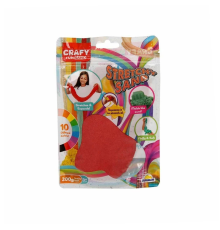 3604 Crafy Streç Oyun Kumu Kırmızı 200 g