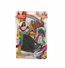3607 Crafy Streç Oyun Kumu Siyah 200 g