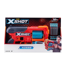 36737 Zuru X Shot Sünger Atan Excel-Xcess 16 Mermili Silah
