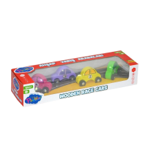 380-ONY Onyıl, Playwood Ahşap Yarış Arabası 4'lü