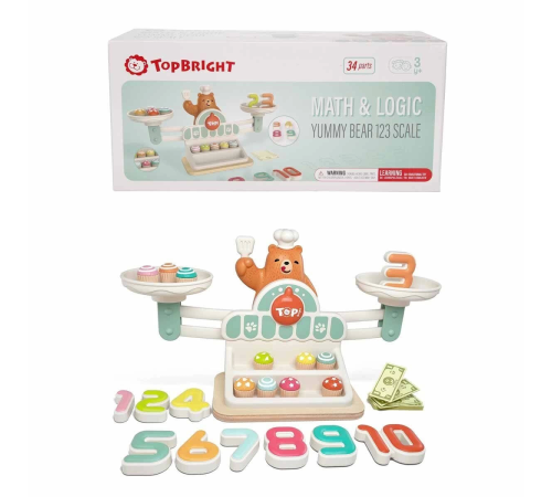 3905 SUN-Ahşap Manyetik Terazi Alışveriş Oyunu 3905 SUN-Ahşap Manyetik Terazi Alışveriş Oyunu