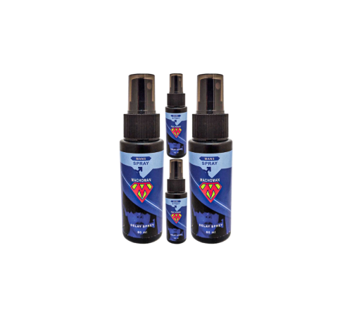 4 Adet Machoman Erkeklere Özel 60 ml Zaman Spreyi