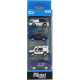 4'Lü Die Cast Polis Seti