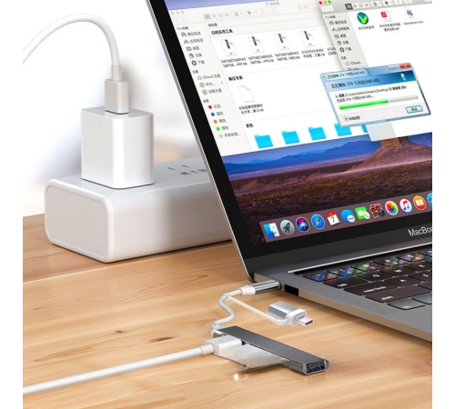 4 Port'lu Bağlantı İstasyonu Ultra İnce USB Bölücü TYPE-C tipi Çoklu Arayüz Adaptörü Multi Usb Çoklayıcı 4 Port'lu Bağlantı İstasyonu Ultra İnce USB Bölücü TYPE-C tipi Çoklu Arayüz Adaptörü Multi Usb Çoklayıcı