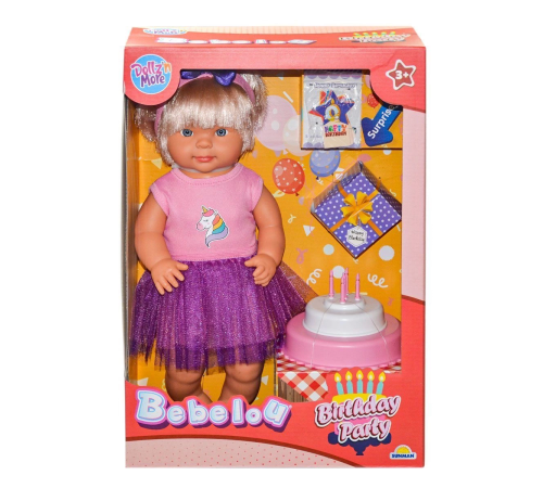40021 Bebelou Doğum Günü Bebek 40 cm 40021 Bebelou Doğum Günü Bebek 40 cm