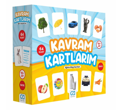 402 CAKRT-5175 Kavram Kartlarım - CA Games 402 CAKRT-5175 Kavram Kartlarım - CA Games