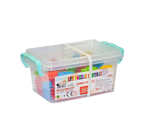 413 Çarklı Puzzle 35 Parça -Efetoys