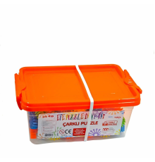 416 Çarklı Puzzle 100 Parça -Efetoys