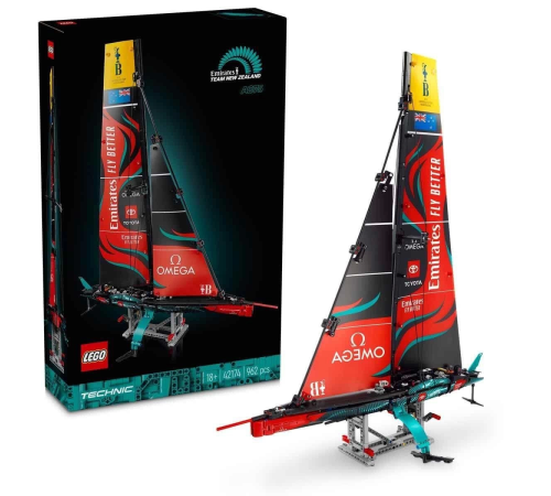 42174 Lego Technic Emirates Team New Zealand AC75 Yat 962 parça +18 yaş 42174 Lego Technic Emirates Team New Zealand AC75 Yat 962 parça +18 yaş