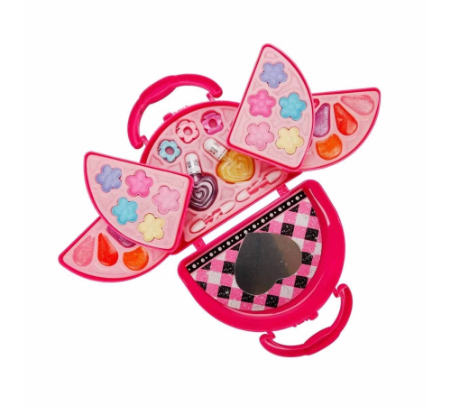 4278 Pretty Pinky 3 Katlı Pembe Çantalı Makyaj Seti -Sunman 4278 Pretty Pinky 3 Katlı Pembe Çantalı Makyaj Seti -Sunman