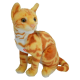 43 CM PELUŞ KEDİ HALLEY - 1 Adet Stokta Olan Gönderilir