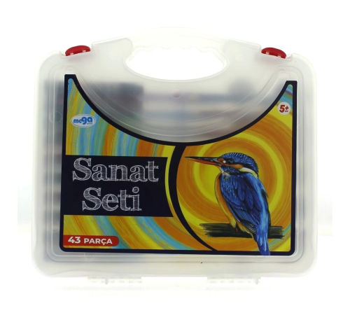 43 Parça Çantalı Sanat Seti 43 Parça Çantalı Sanat Seti