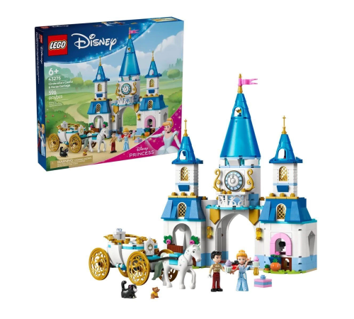 43275 Lego Disney Prensesi Sindirella'nın Şatosu ve At Taşıyıcı 596 parça +6 yaş 43275 Lego Disney Prensesi Sindirella'nın Şatosu ve At Taşıyıcı 596 parça +6 yaş