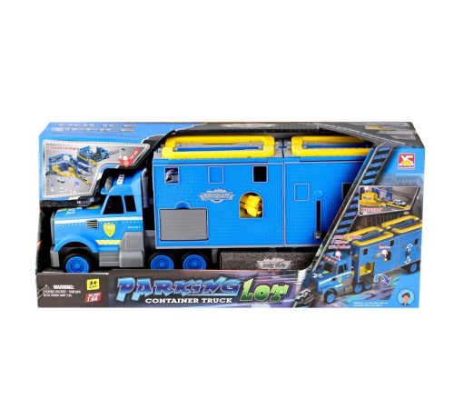 4345 Sesli Işıklı Transporter Garaj Seti