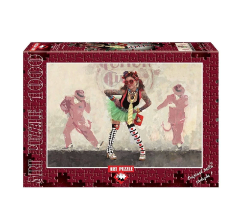 4355 ART puzzle 1000 parça/ŞEYTAN MI MELEK Mİ