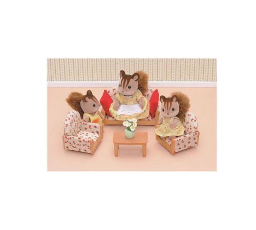 4464 Sylvanian Families, 3 Parça Koltuk Seti , +3 yaş, figürler ayrı satılır.
