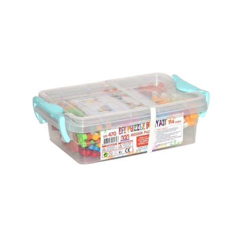 470 MOZAİK KUTULU PUZZLE KÜÇÜK (80PCS)