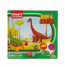 4734 Crafy 14’lü Oyun Hamuru Kalıp Seti – Dinozorlar