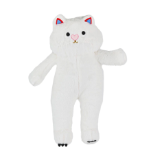 4806 Peluş Uzun Kedi 55 cm Beyaz -My Friend Toys