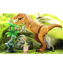 4lü sesli dinozor  oyun seti