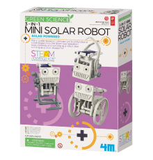 4M 3'ü 1 Arada Mini Solar Robot