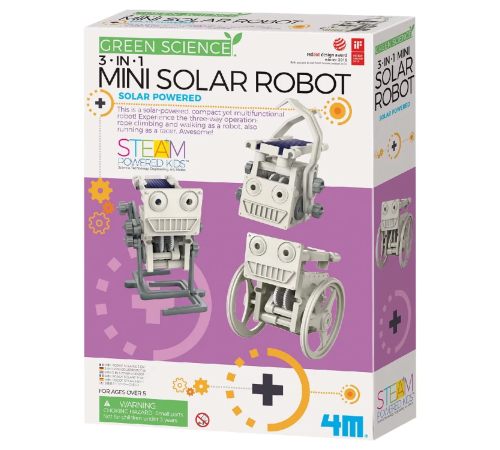 4M 3'ü 1 Arada Mini Solar Robot 4M 3'ü 1 Arada Mini Solar Robot
